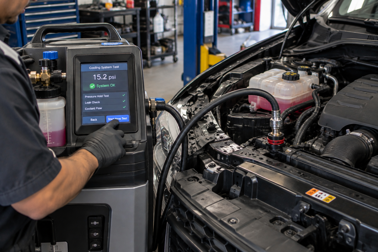 Coolant leak repair